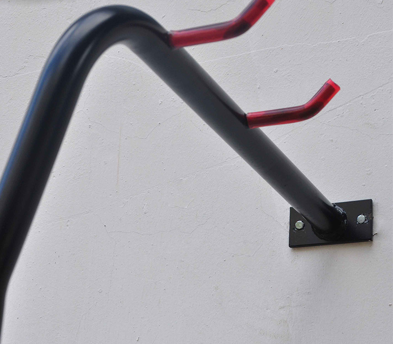 Household Steel Indoor Bike Stand Wall-mount Parking Hook