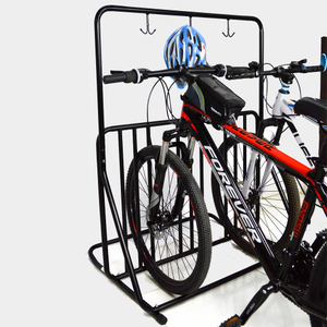 Metal Floor Multiple Mountain Bicycle Outdoor Display Rack Street