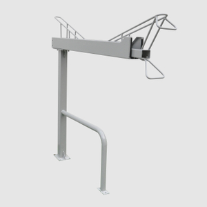 Galvanized Stackable Two Teir Bike Racks with Vertical Lift