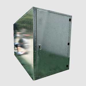 Stainless Steel Multi-capacity Bike Locker for Storage And Pick Up