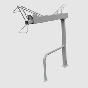 Multicapacity Gas Assisted Two Tier Bicycle Rack Stand