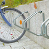 Metal Wall Mounted Vertical Bike Rack with Storage Hook