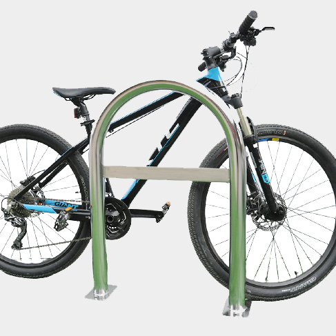 Narrow Anti Theft Outdoor Galvanized U Bike Rack with Lock